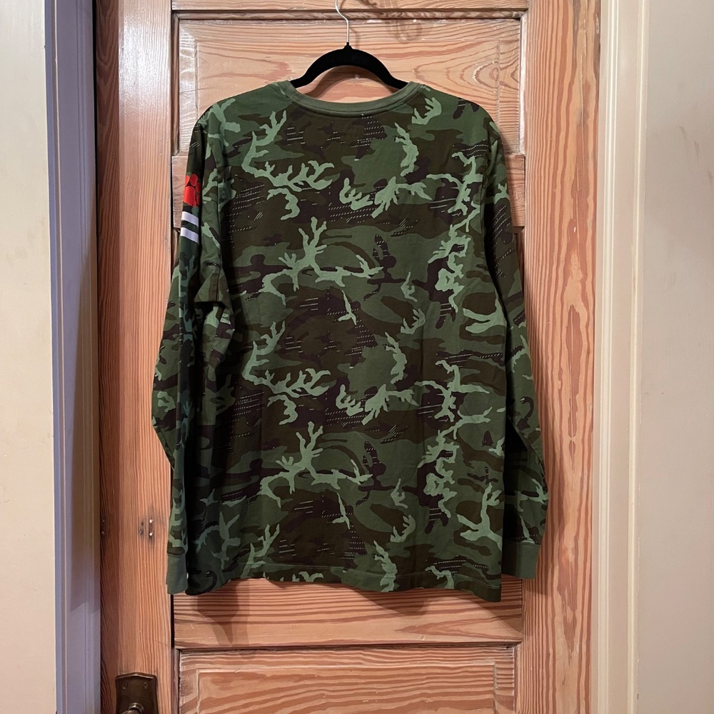Clemson Tigers - Nike Military Camo Long Sleeve T Shirt - Men's XL - Picture 4 of 12